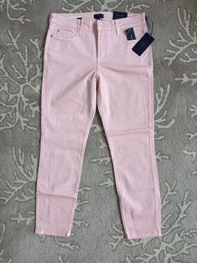 NYDJ Pale Pink Skinny Jeans